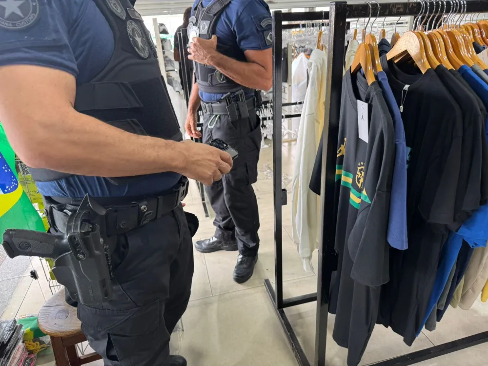 Receita Federal realiza operação contra contrabando e pirataria em Vitória da Conquista