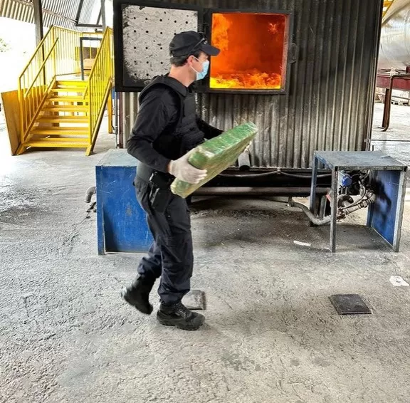 PF incinera mais de duas toneladas de drogas