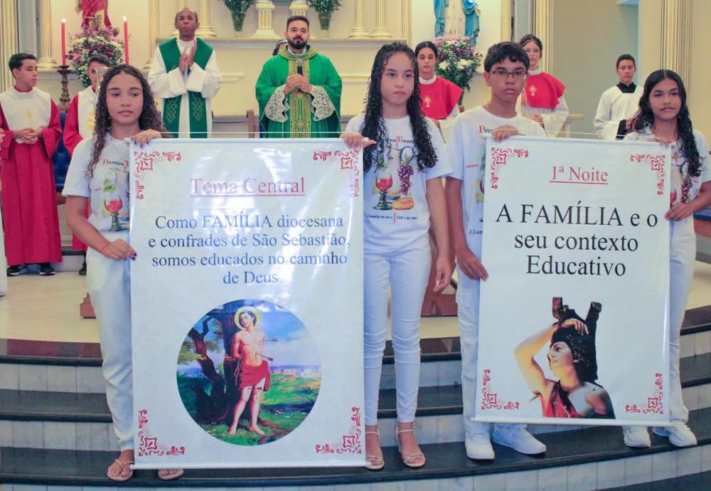 Paróquia Bom Jesus inicia Setenário de São Sebastião 2026 em Brumado