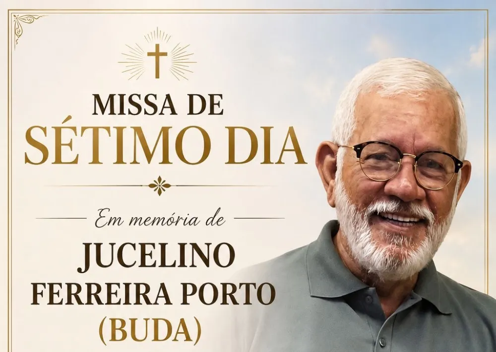 Missa de Sétimo Dia em memória de Jucelino Ferreira Porto, o “Buda”, será celebrada neste domingo em Brumado