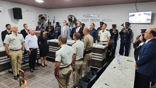 Câmara de Rio de Contas realiza Sessão Solene em homenagem aos 200 anos da Polícia Militar da Bahia