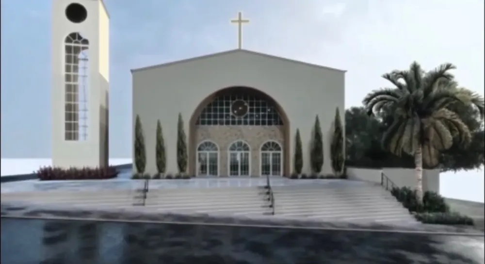 Projeto da nova matriz da Paróquia Nossa Senhora da Conceição Aparecida e São Cristóvão é divulgado em Brumado