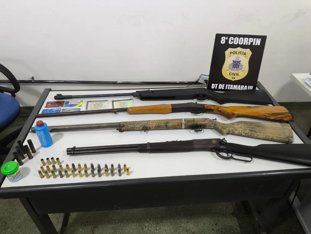 Operação Unum Corpus soma 546 prisões e alcança recorde na apreensão de armas