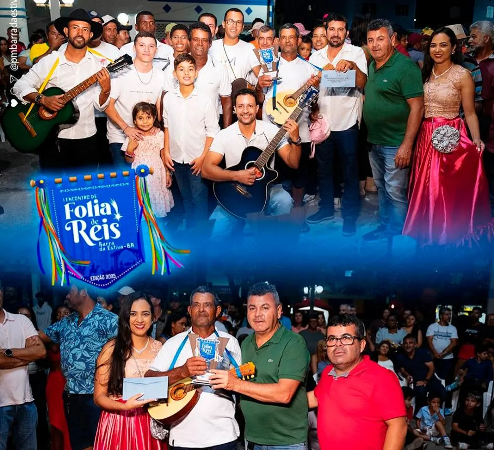 1º Encontro de Folia de Reis em Barra da Estiva encanta e fortalece tradição cultural