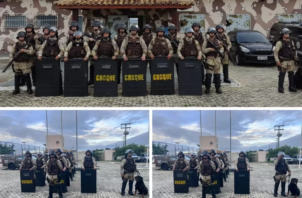 Cipe Sudoeste realizou revista prisional no Conjunto Penal de Vitória da Conquista