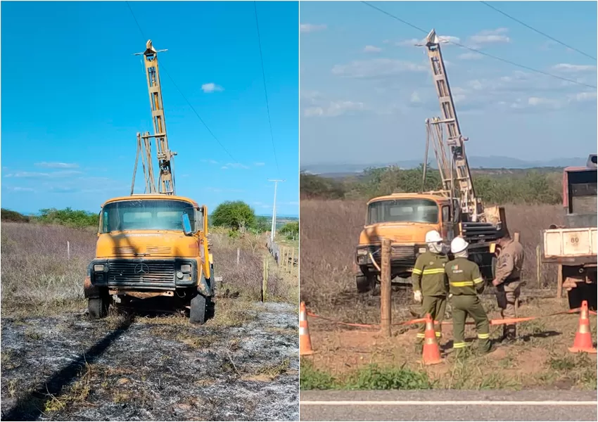 Botuporã: Dois trabalhadores morrem eletrocutados em acidente com máquina de perfuração