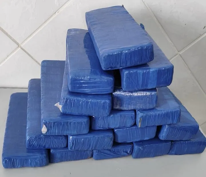 CIPRv/Brumado apreende 17 kg de maconha em ônibus interestadual durante abordagem em Urandi