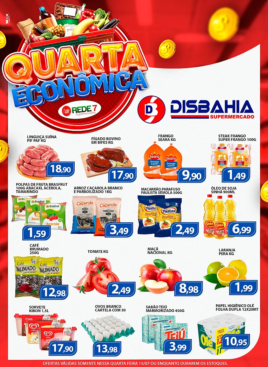 Economize na Quarta Econômica do Disbahia