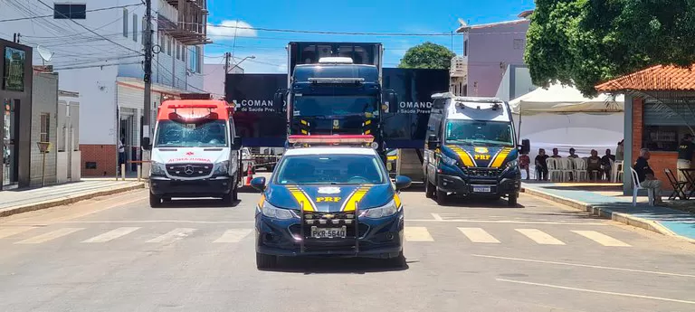 PRF leva Projeto Trânsito Compartilhado para Belo Campo