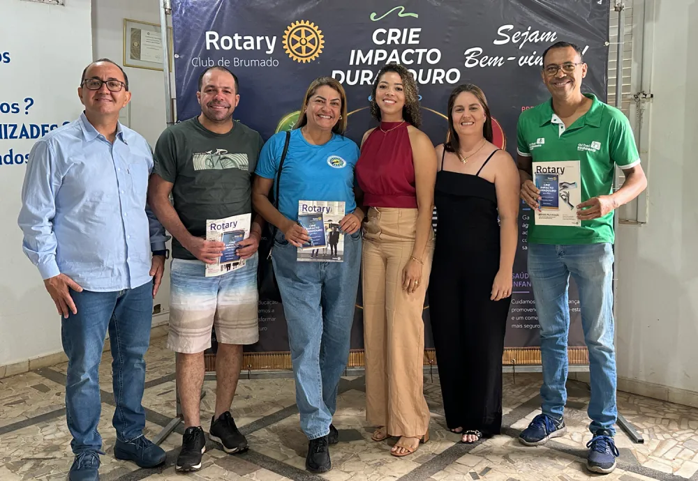 Rotary Club de Brumado estreita parceria com imprensa durante café da manhã