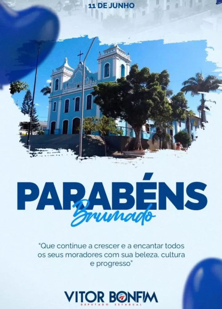 Deputado Vítor Bonfim Celebra 147 Anos de Emancipação de Brumado