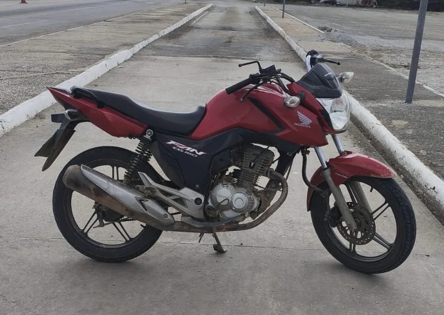 CIPRv apreende motocicleta adulterada durante Operação Força Total em Ituaçu