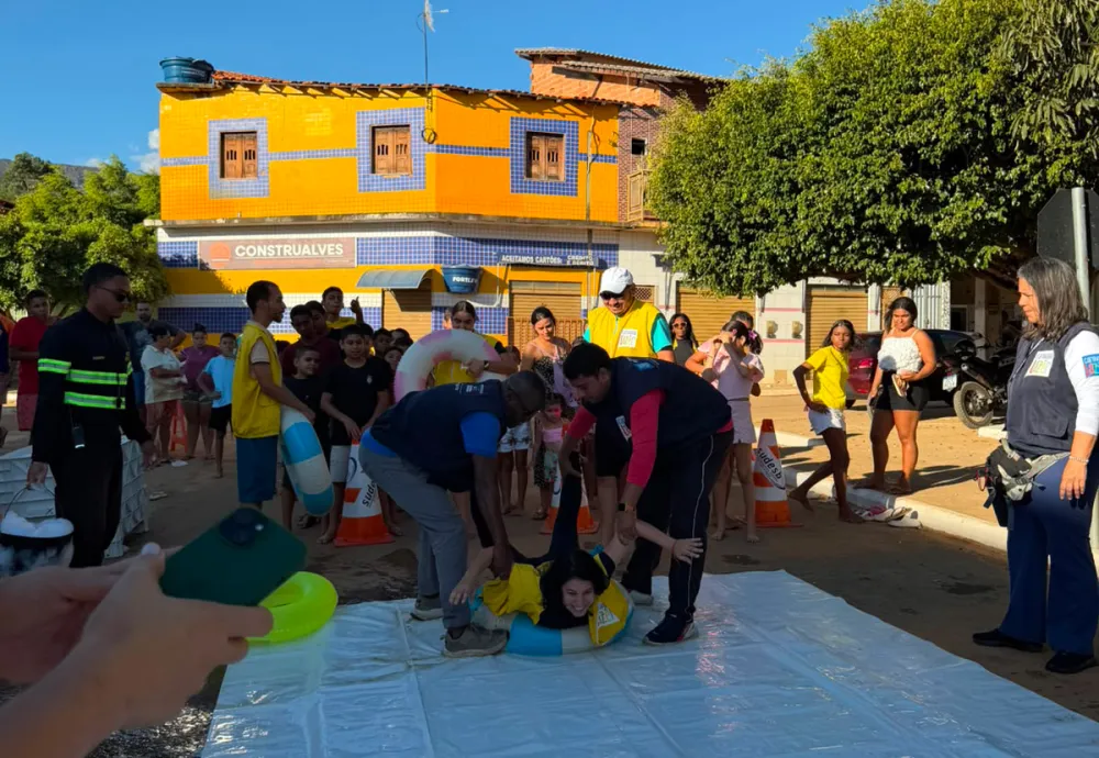 Caravana do Lazer reúne famílias e é sucesso em Livramento de Nossa Senhora