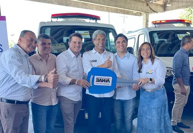 Guajeru recebe nova ambulância através de emenda parlamentar do Deputado Vítor Bonfim
