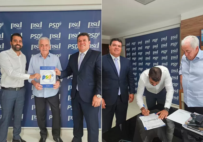 Abaíra: Médico Wellington Barbosa oficializa filiação ao PSD