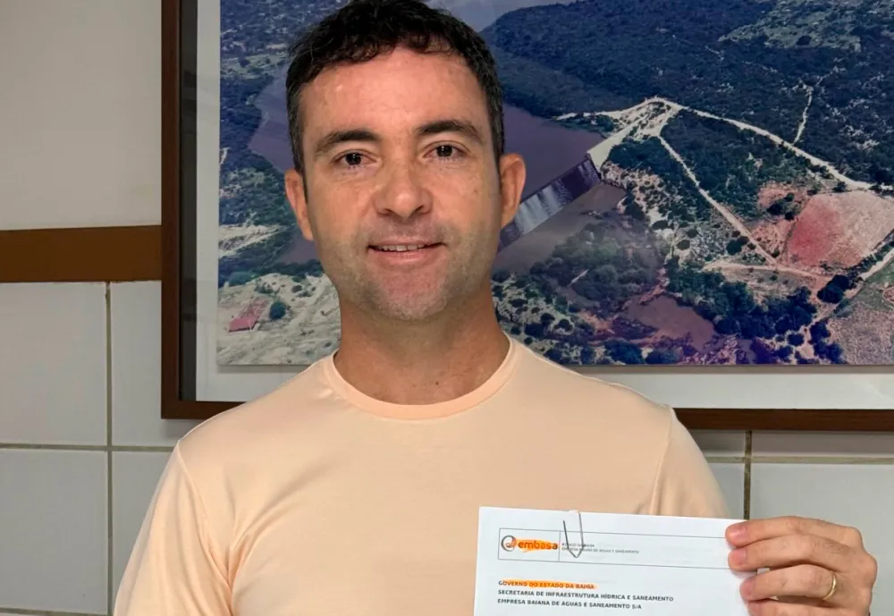 Prefeito Fabrício Abrantes anuncia licitação para a segunda etapa da Barragem de Cristalândia em Brumado