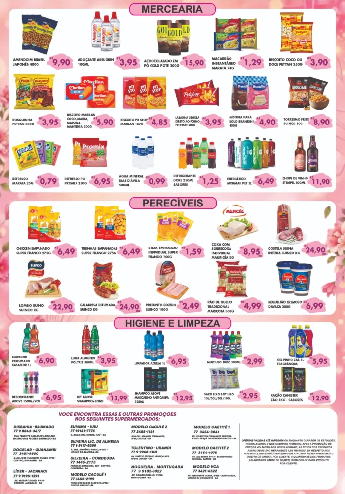 Ofertas do Dia das Mães do Disbahia Supermercado 