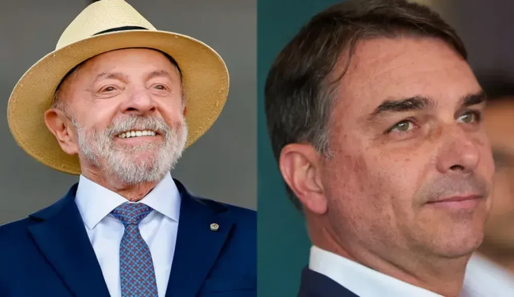 Pesquisa aponta Lula com 61% contra 24% de Flávio Bolsonaro no 1º turno na Bahia