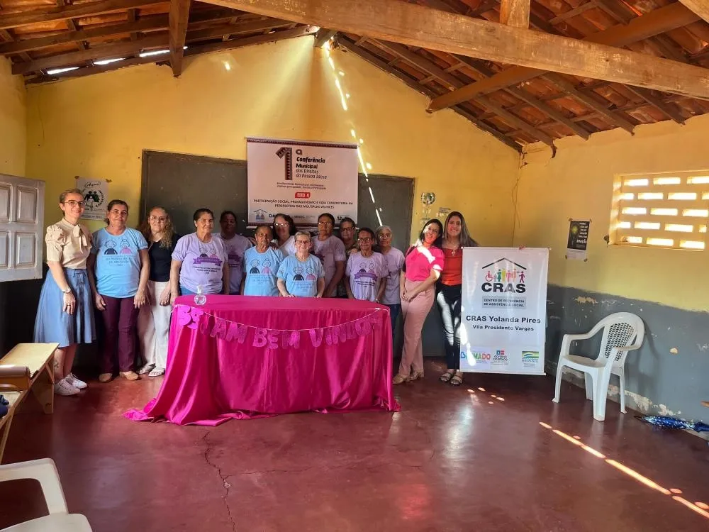 Brumado: CRAS Yolanda Pires promove encontro com grupo de idosos em preparação para a 1ª Conferência Municipal dos Direitos da Pessoa Idosa