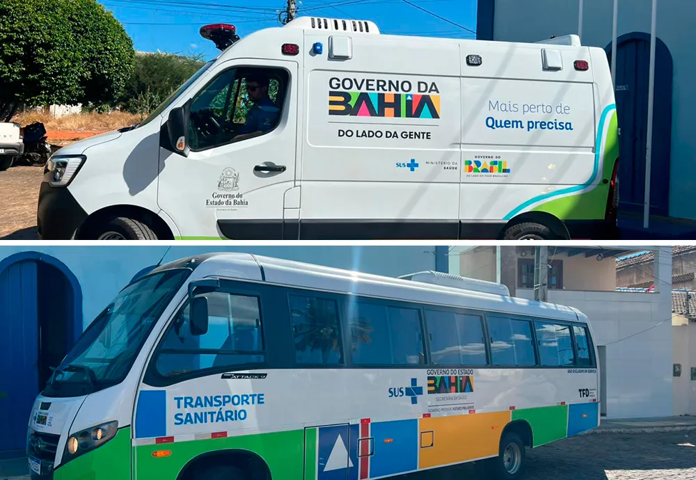 Saúde de Livramento ganha ambulância nova e micro-ônibus para pacientes de hemodiálise