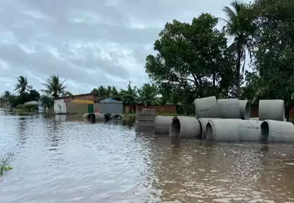 Bahia tem mais de 151 mil afetados pelas chuvas e 14 mil desalojados