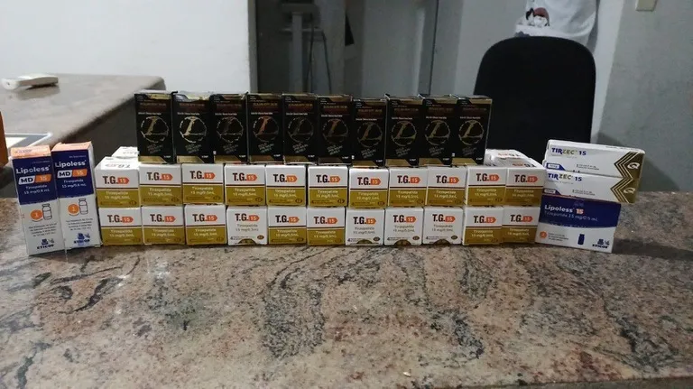 Operação Conatus: PRF apreende medicamentos irregulares e anabolizantes durante fiscalização na BR-116