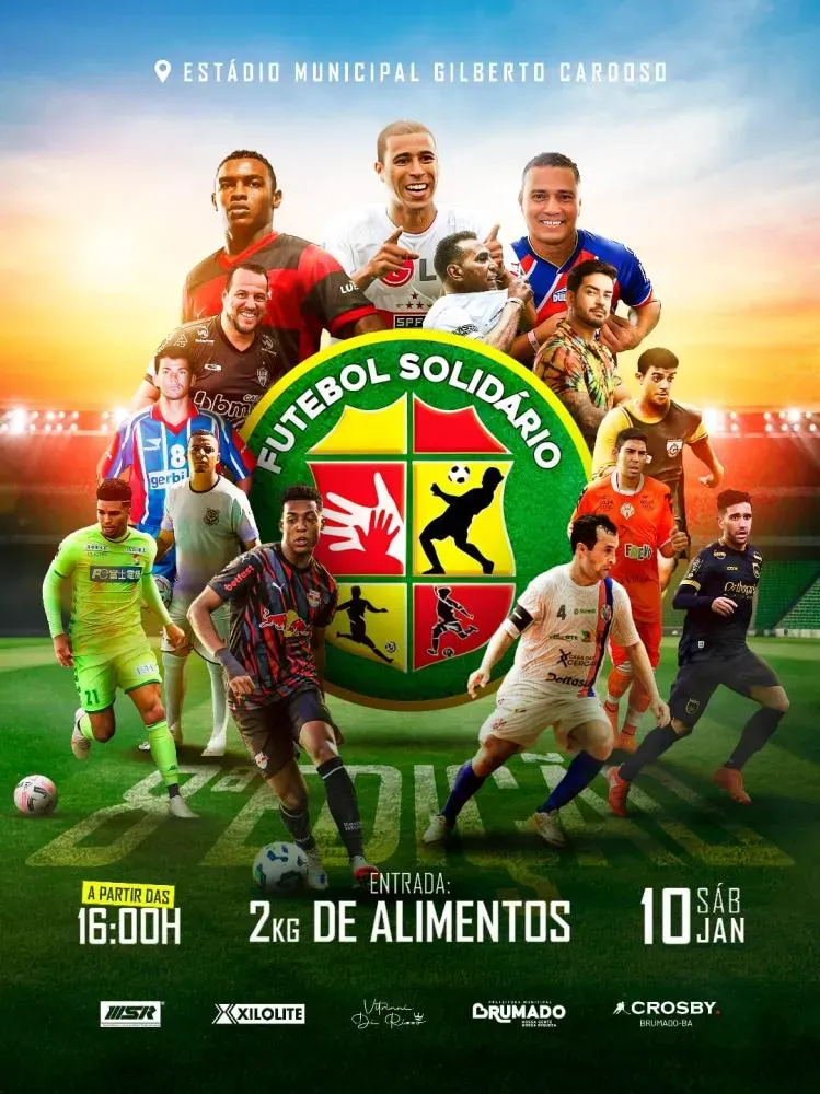Futebol Solidário chega à 8ª edição e movimenta Brumado neste sábado (10)
