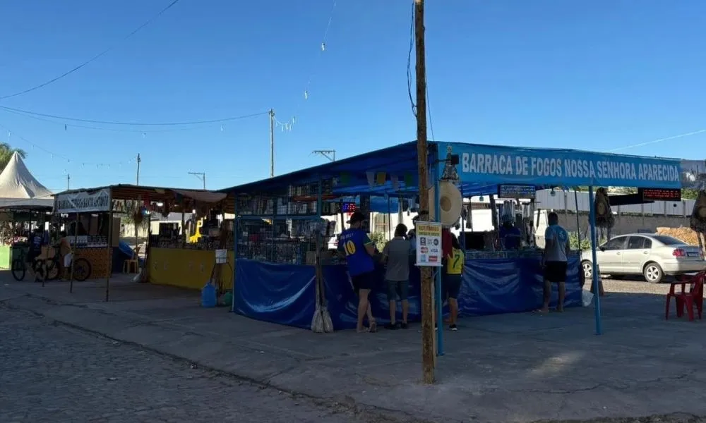 Barracas de fogos são transferidas para novo endereço temporário em Brumado