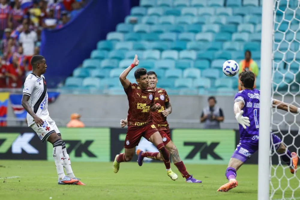 Com gol de Pulga, Bahia vence o Vasco pelo Campeonato Brasileiro