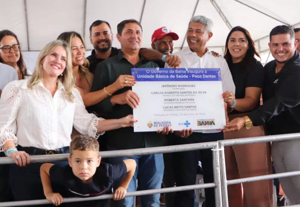 Ivana, Jerônimo e Beto de Preto Neto entregam grandes investimentos para Malhada de Pedras