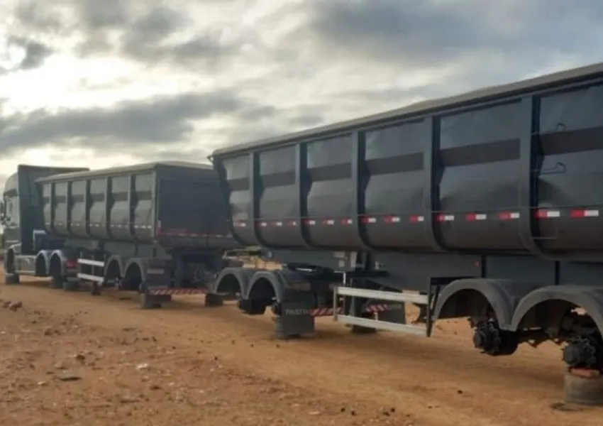 Quadrilha rouba caminhoneiro e leva pneus, diesel e dinheiro em Juazeiro