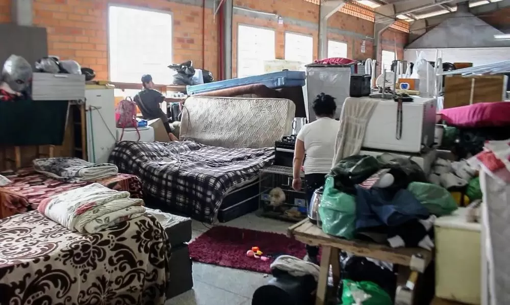 Número de desalojados dobra em 24 horas no Rio Grande do Sul