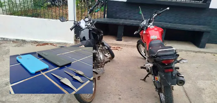 Brumado: Polícia Militar drecupera Motocicletas furtadas