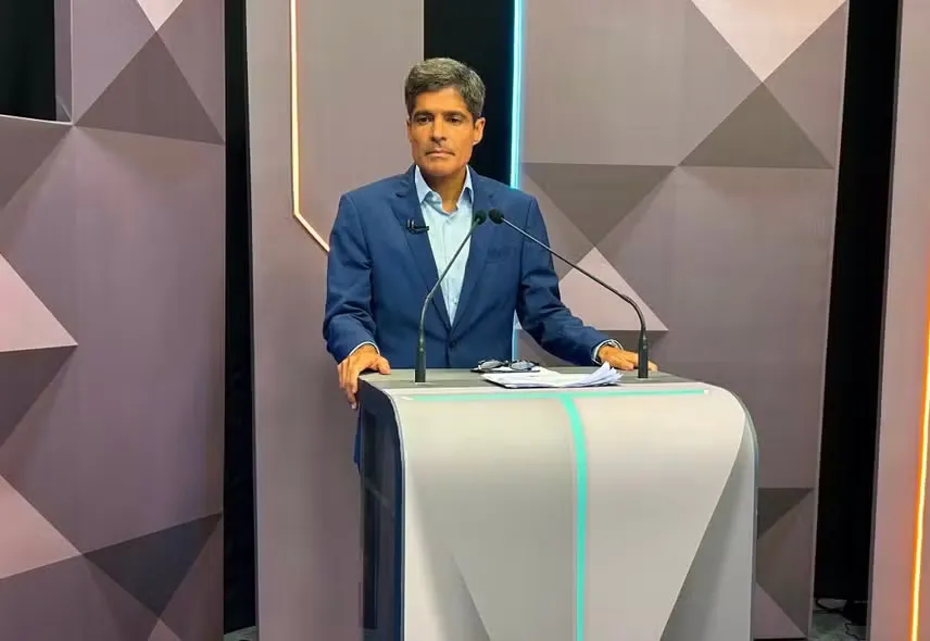 Jerônimo Rodrigues não comparece ao debate e ACM Neto é entrevistado pela TV Bahia antes da eleição