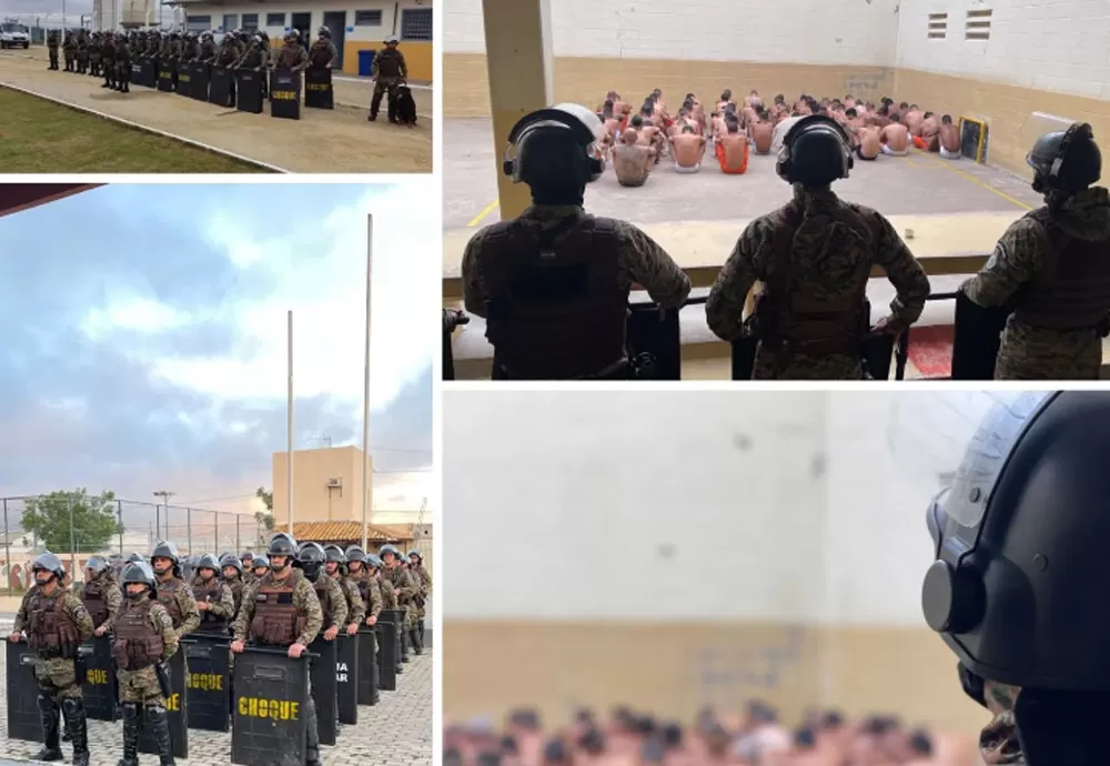 Revista prisional é realizada no Conjunto Penal de Vitória da Conquista