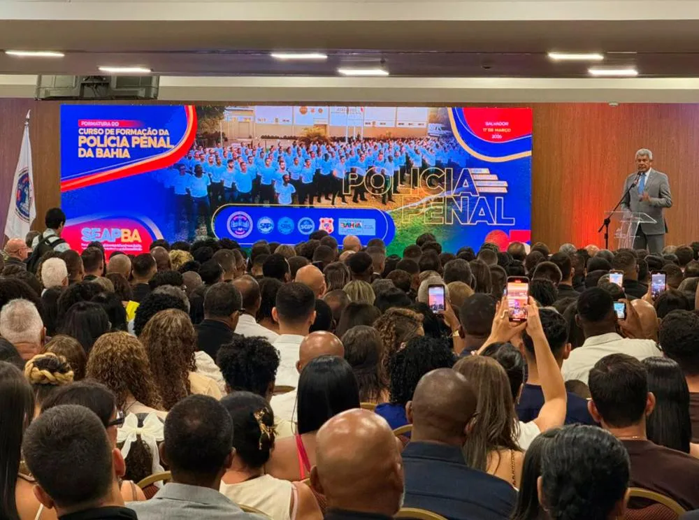 Formatura de policiais penais marca novo ciclo no sistema prisional baiano