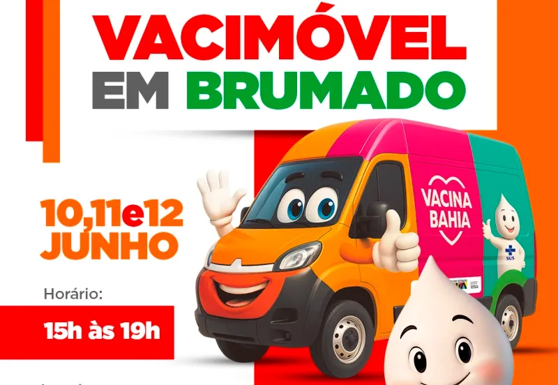 Vacimóvel estará na Praça Coronel Zeca Leite durante os festejos de aniversário de Brumado