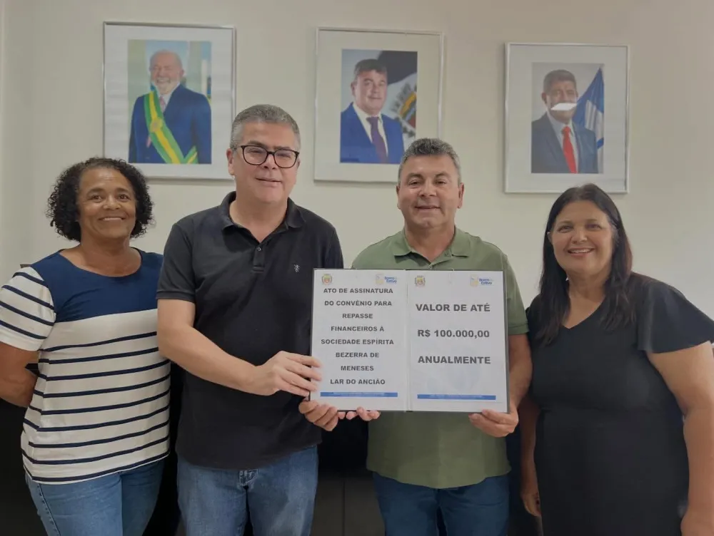 Prefeitura de Barra da Estiva firma convênio com entidade social para repasse mensal de recursos