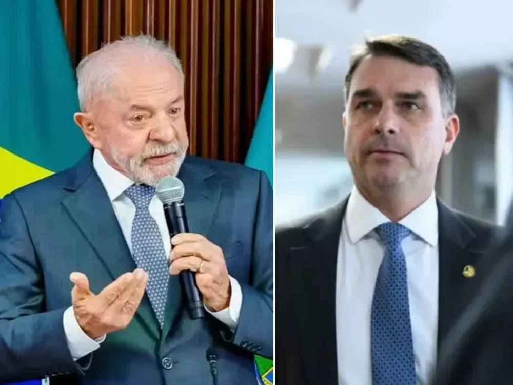 Pesquisa aponta Lula com 59% e Flávio Bolsonaro com 30% no 2º turno entre eleitores da Bahia