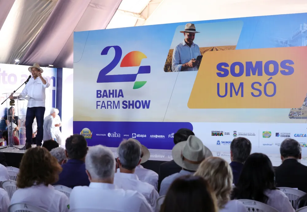 Governador participa da abertura oficial do 20° Bahia Farm Show em Luís Eduardo Magalhães