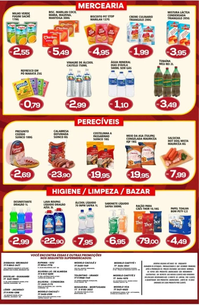 Bloco da Economia do Disbahia Supermercado