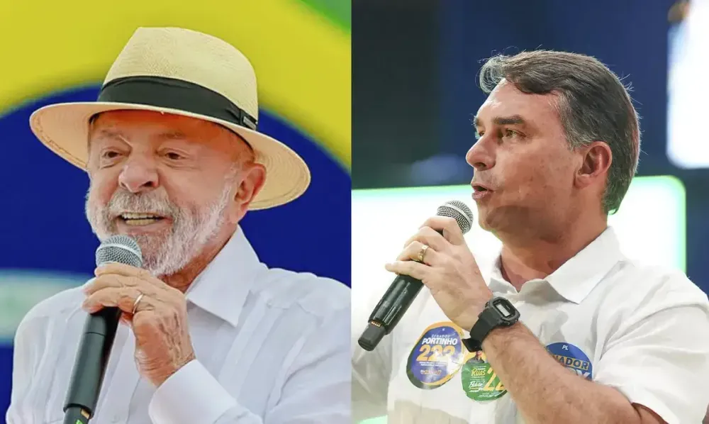 Pesquisa Nexus/BTG aponta empate técnico entre Lula e Flávio Bolsonaro em eventual 2º turno