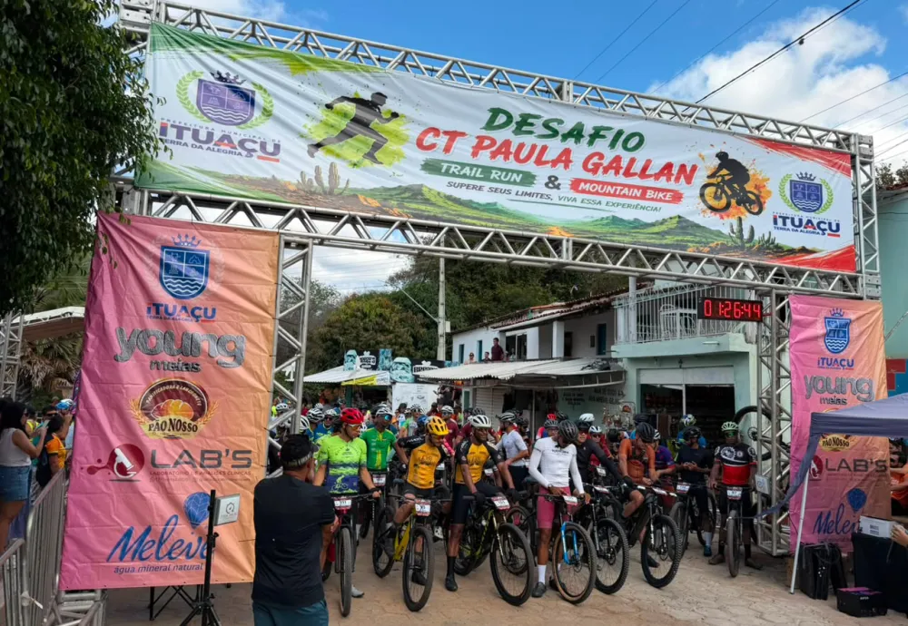 Desafio CT Paula Galan 2026 reúne atletas em evento de Trail Run e Mountain Bike em Ituaçu