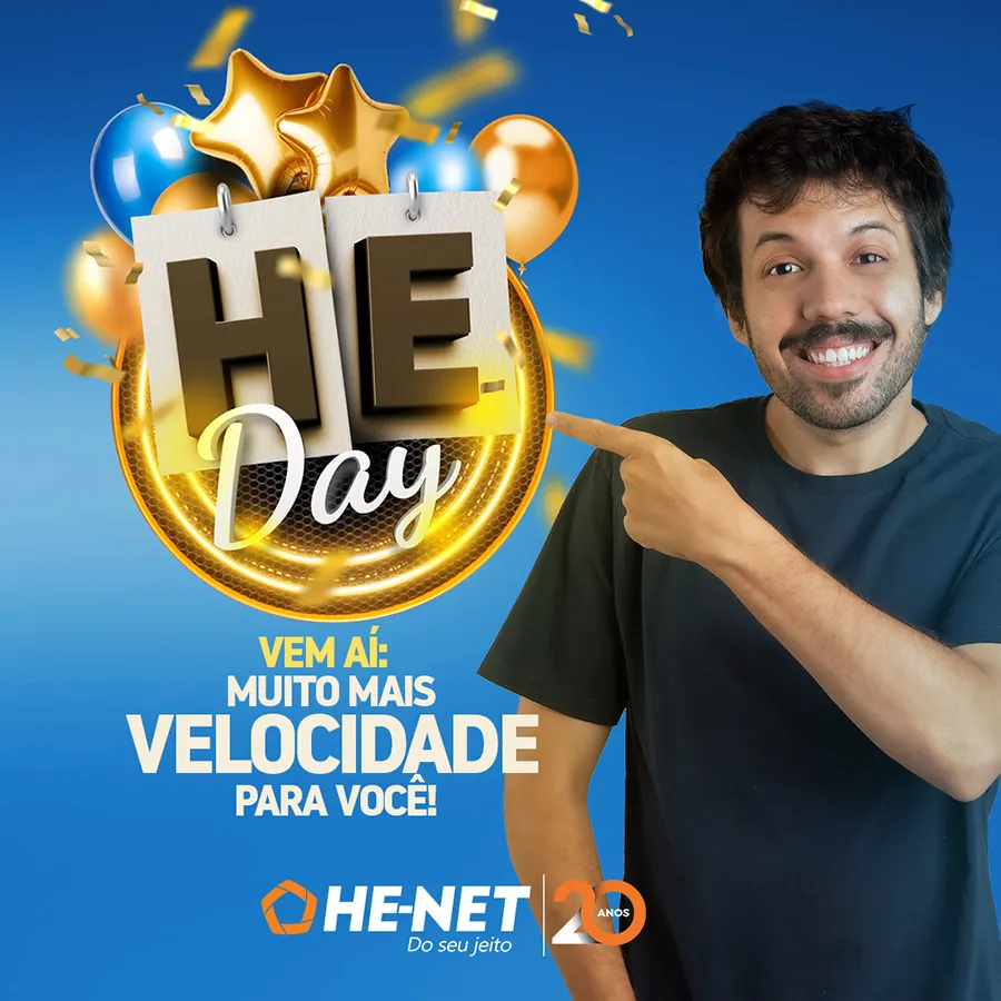 Oferta Surpresa da HE-NET Promete Descontos Imperdíveis no Dia 27 de Setembro