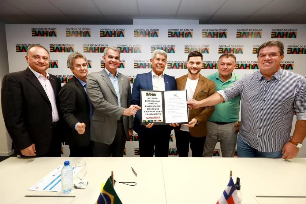 Governo do Estado autoriza R$ 41 milhões em obras para cidade de Caraíbas