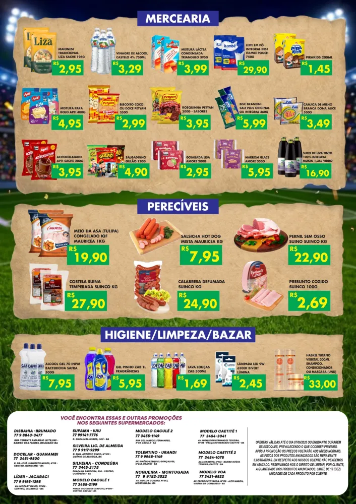 Confira o Arraiá de Ofertas do Disbahia Supermercado