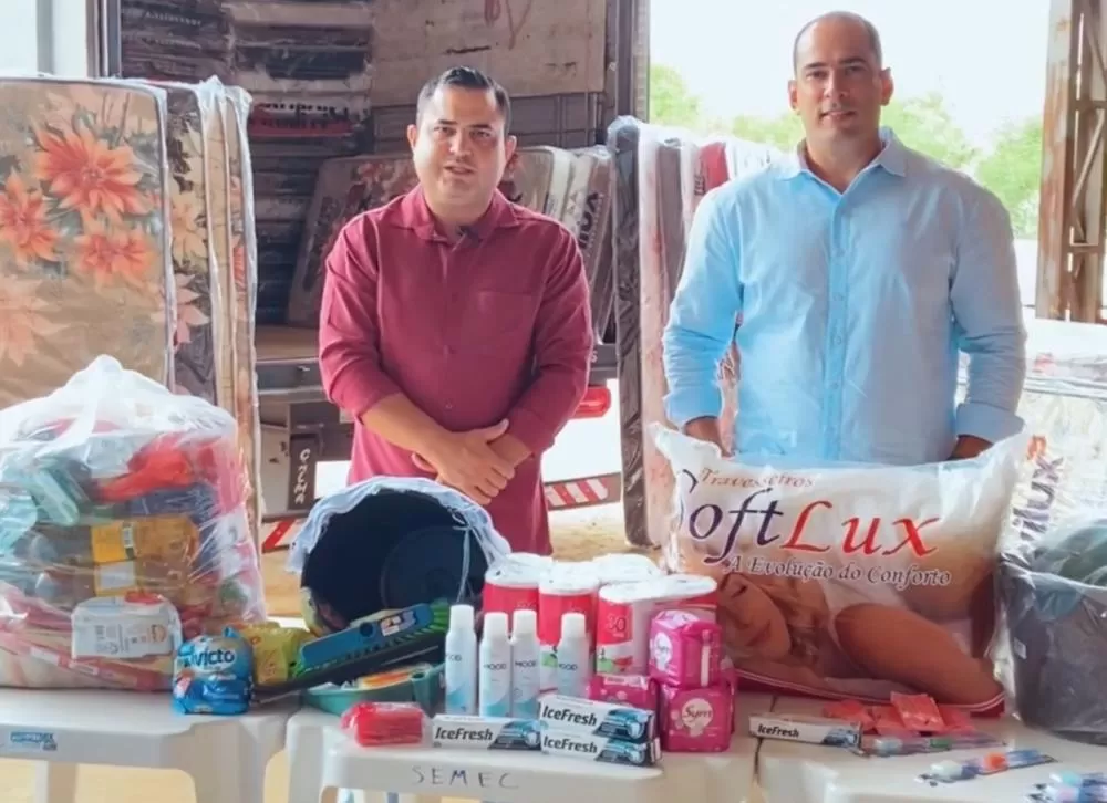 Secretário de Saúde e Prefeito de Brumado viabilizam cestas básicas para serem entregues ás famílias carentes