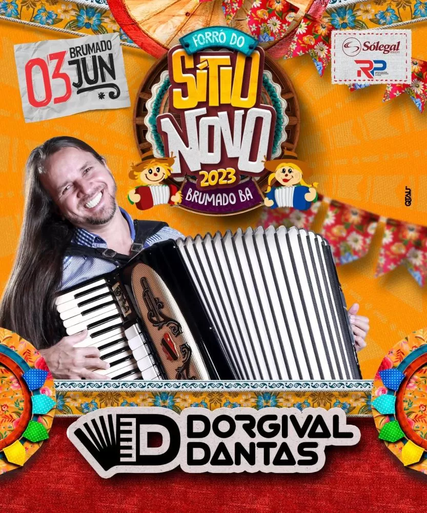 Forró do Sítio Novo 2023 anuncia terceira atração: Dorgival Dantas