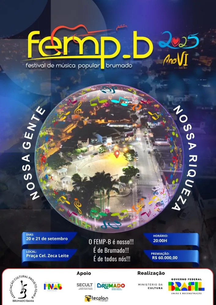 Brumado se prepara para duas grandes celebrações musicais: Sertão Clássico e VI FEMP-B