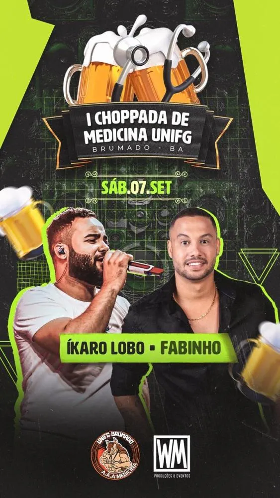 Vem aí a 1ª Chopada de Medicina da UniFG em Brumado